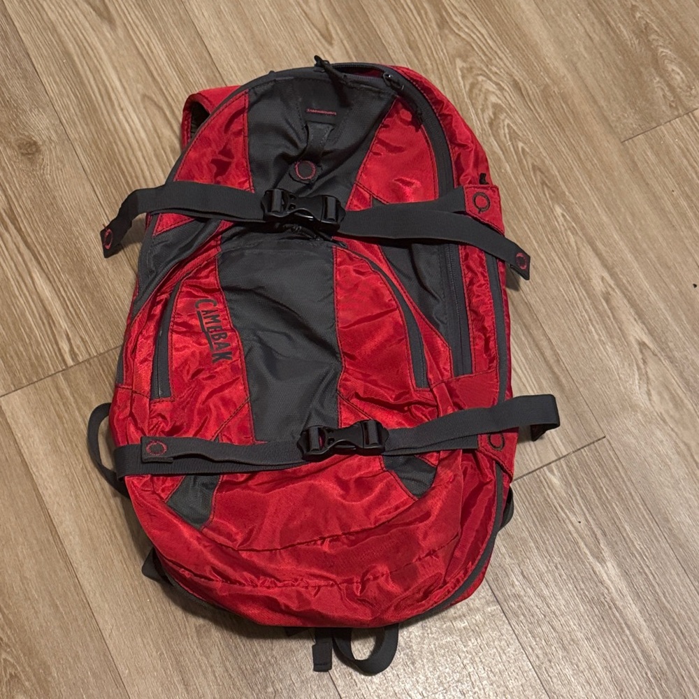 CamelBak Expandable Hydration Backpack - Red & Gray